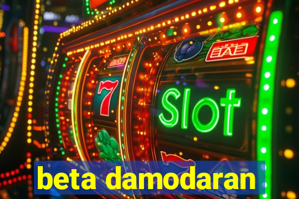 beta damodaran